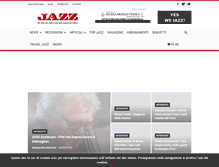 Tablet Screenshot of musicajazz.it